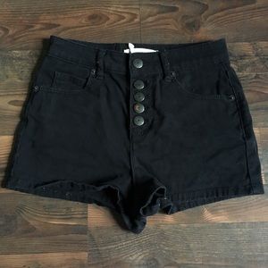Black BCBG shorts